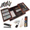 Set de Pintura, Arte Y Dibujo de 88 Piezas en Caja de Madera