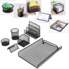 Kit De Escritorio - Oficina Metálico - Organizador